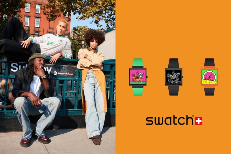 表現真我:Swatch 推出全新 BREAK FREE 系列,向街頭文化及藝術家 Keith Haring 致敬