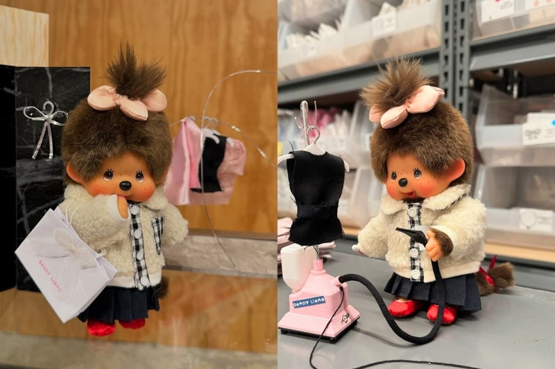 可愛滿分！Sandy Liang 與 Monchhichi 推出合作系列，好想掛一隻在手袋