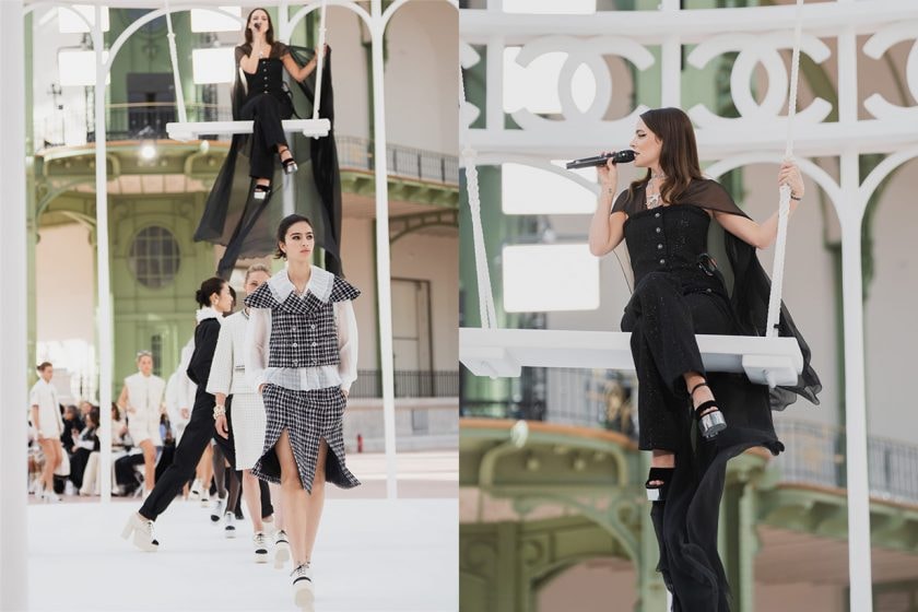 chanel birdcage story Riley Keough Vanessa Paradis lily rose depp 2025 spring summer