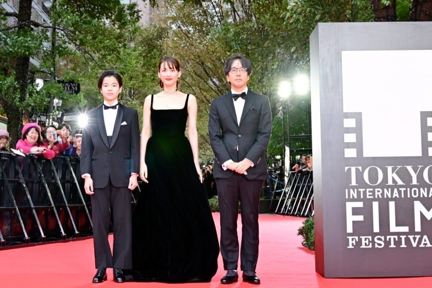 Haruka Ayase dior red carpet TIFFJP look