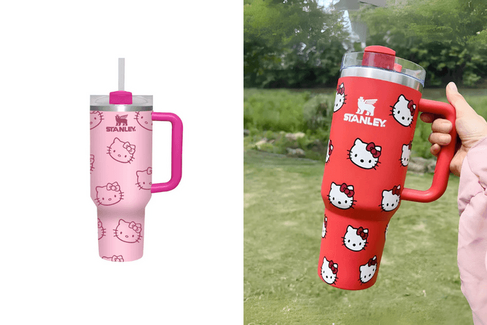 在 Tik Tok 引起討論:Stanley x Hello Kitty 聯名嗎?下一個必須搜集的 Tumbler 保溫瓶!