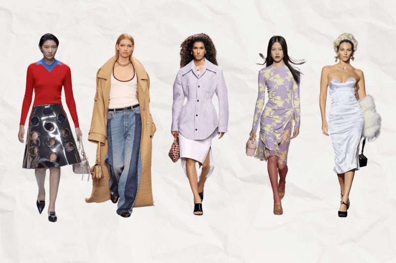 fashion week report new york london milan paris media value color instagram popular highlights 2025 Spring summer