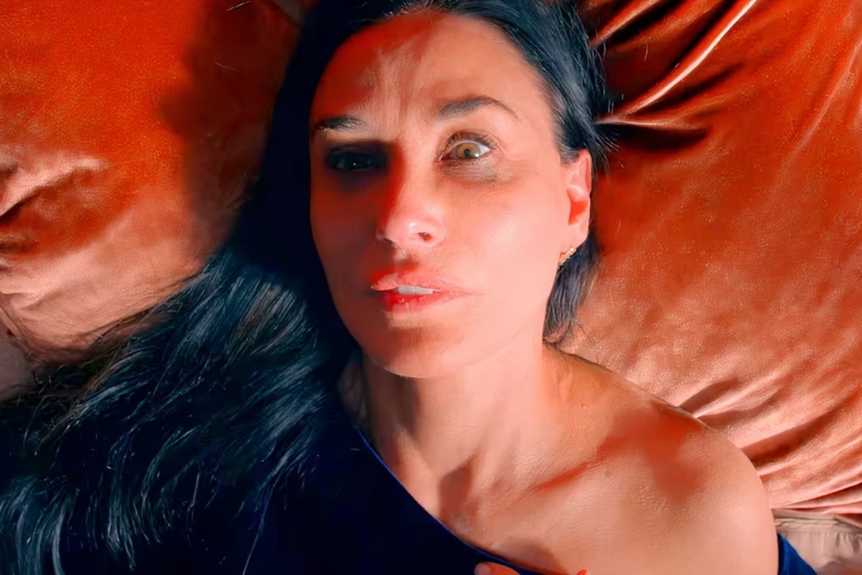 The Substance Demi Moore Margaret Qualley movie trailer