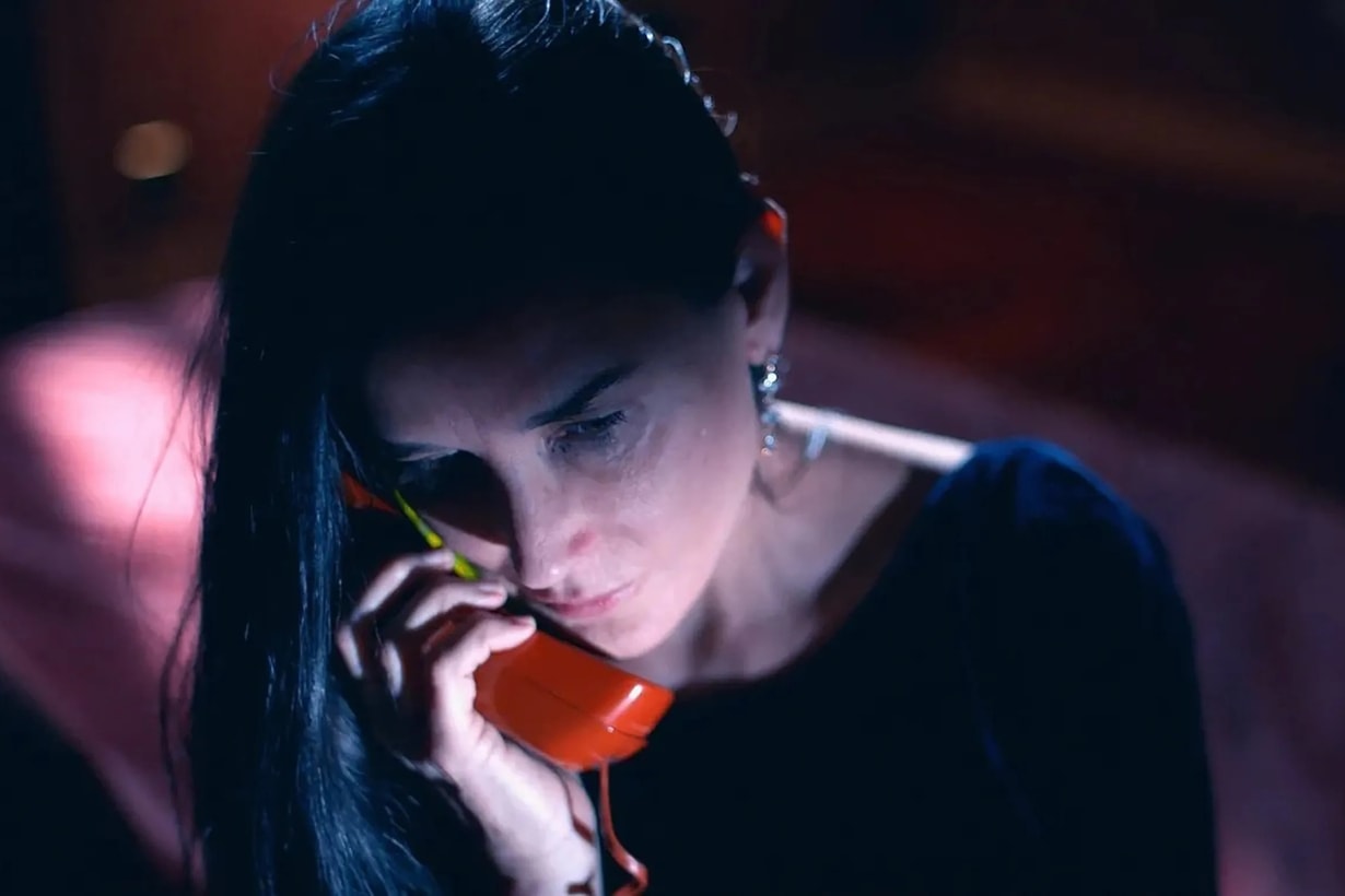 The Substance Demi Moore Margaret Qualley movie trailer