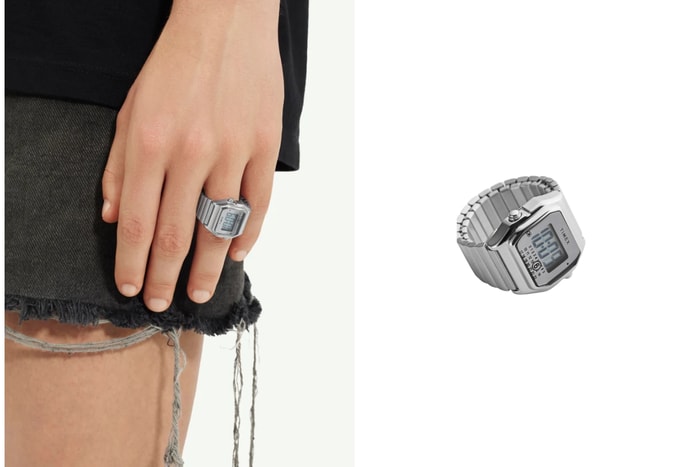當手錶照到縮小燈:Timex x MM6 Maison Margiela 驚喜聯名,這款戒指必收!