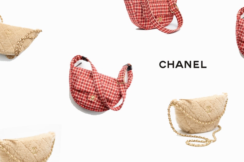 CHANEL 滑雪系列隱藏款：斜紋軟呢 & 剪羊毛半月包港台歐售價，不怕撞款又無敵可愛！