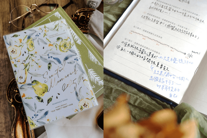 質感生活就從記錄開始:推薦必收的 2025 年手帳本,讓你在新的一年也能療癒自己!