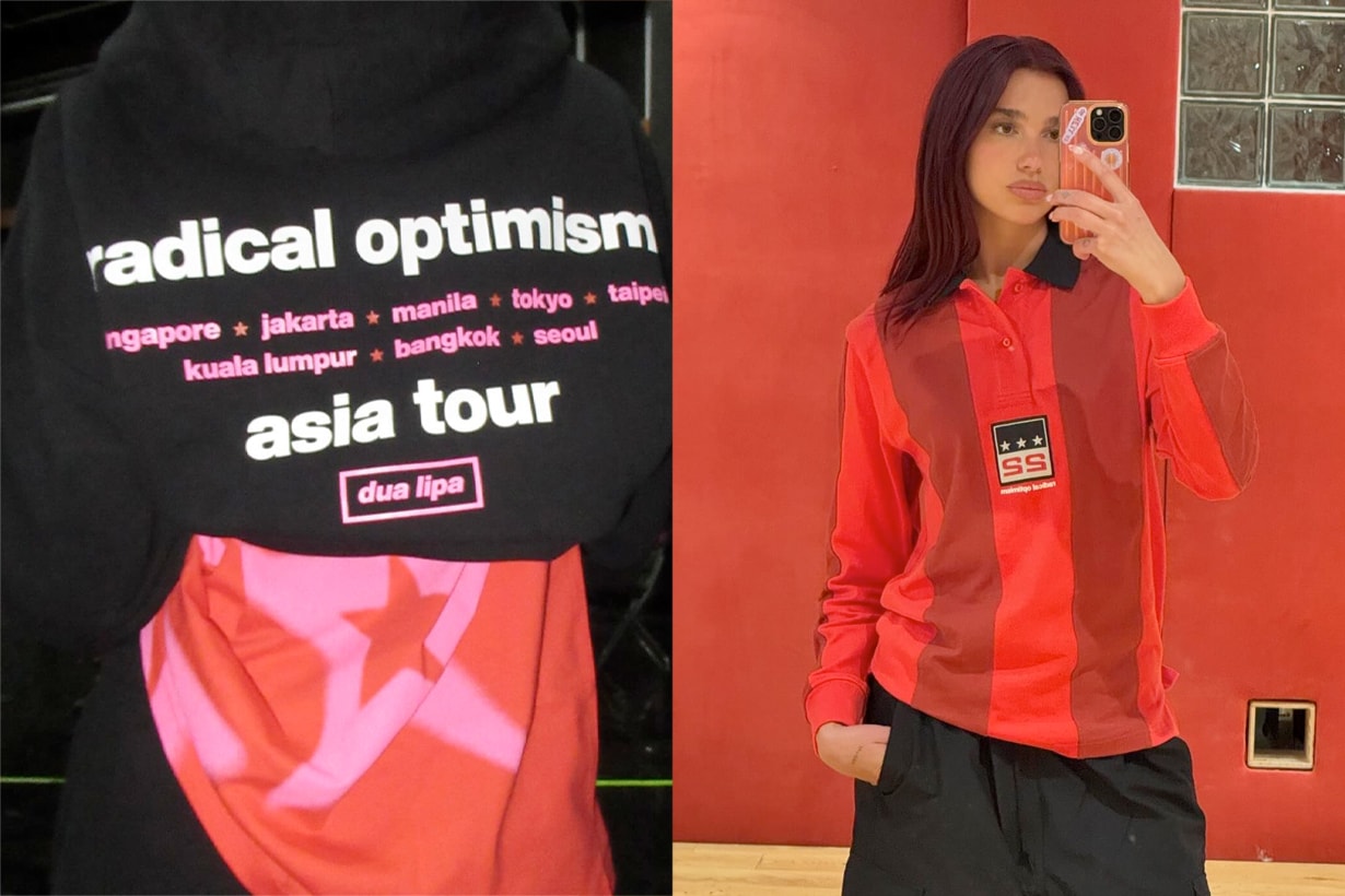 dua lipa style Radical Optimism pop-up store taipei invincible fruition