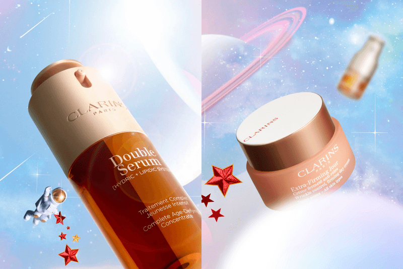 POPBEE Circle 聖誕福利： 經典重磅回歸， 送你 CLARINS 全新第9代賦活雙精華及煥顏緊緻日霜