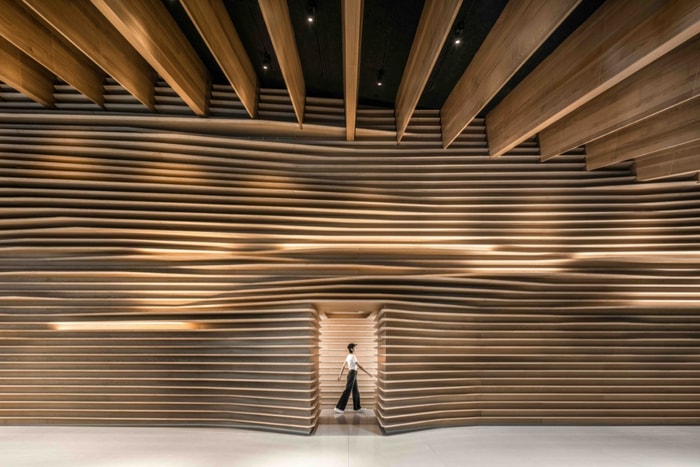 如山景般延伸的建築:建築師隈研吾設計的新一代「勤美術館」將在這天開幕!