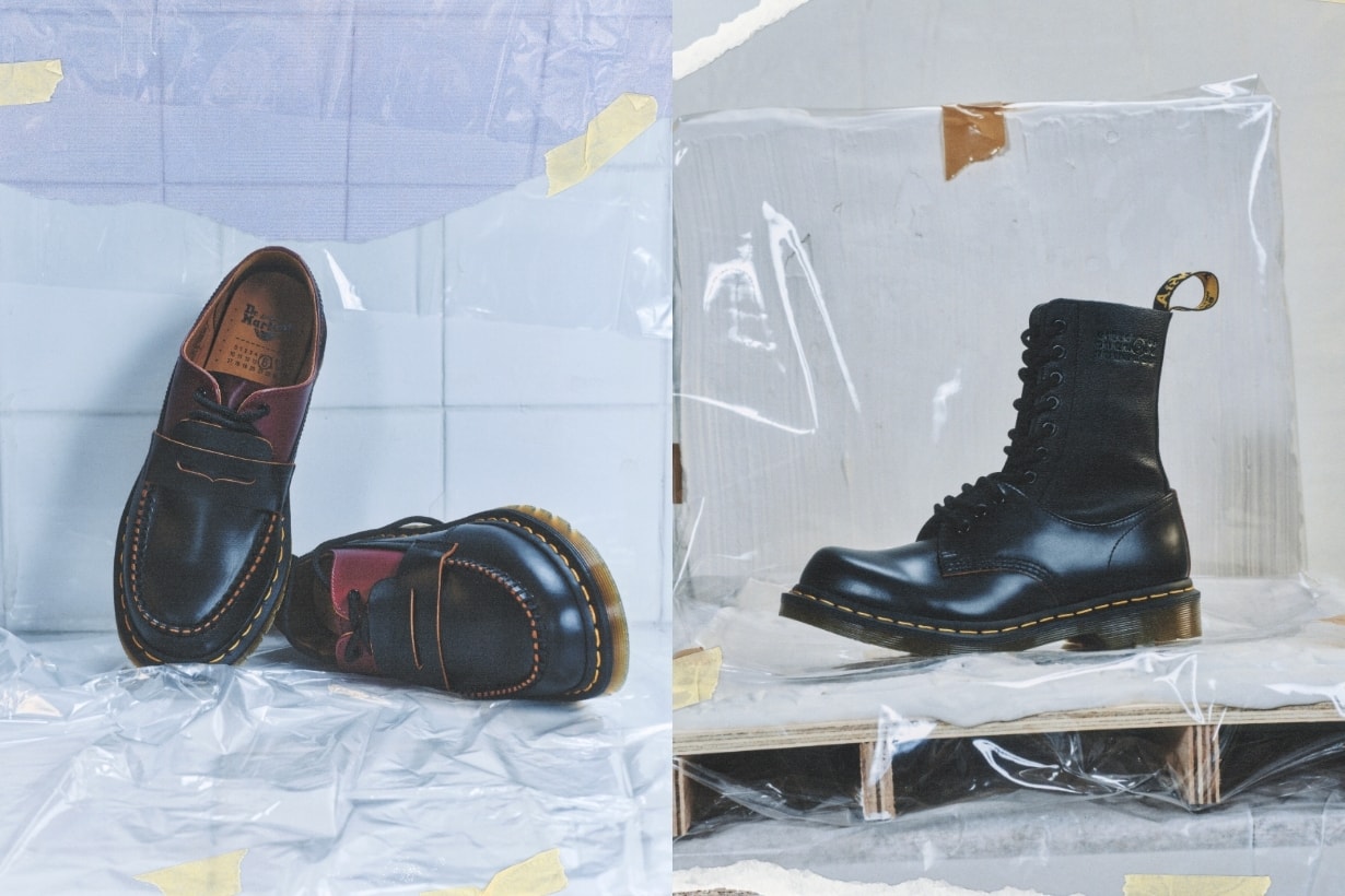 驚喜聯乘!MM6 Maison Margiela 與 Dr.Martens 合作推出全新前衛鞋款,每款都好想入手
