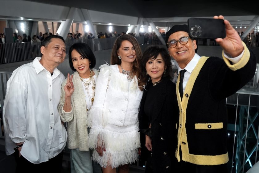 chanel hong kong cruise show g-dragon chen bolin carina lau chou chow yun fat celeb front row guest