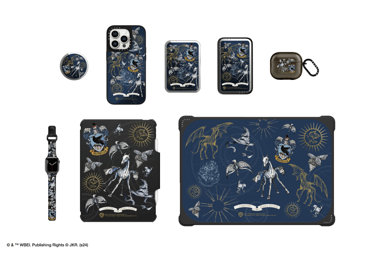 Tongkat ajaib, lilin penyegel lambang sekolah, empat kotak ponsel kampus... Seri gabungan Harry Potter X CASETiFY satu tampilan! 10 Info rilis kolaborasi Harry Potter X CASETiFY 2024