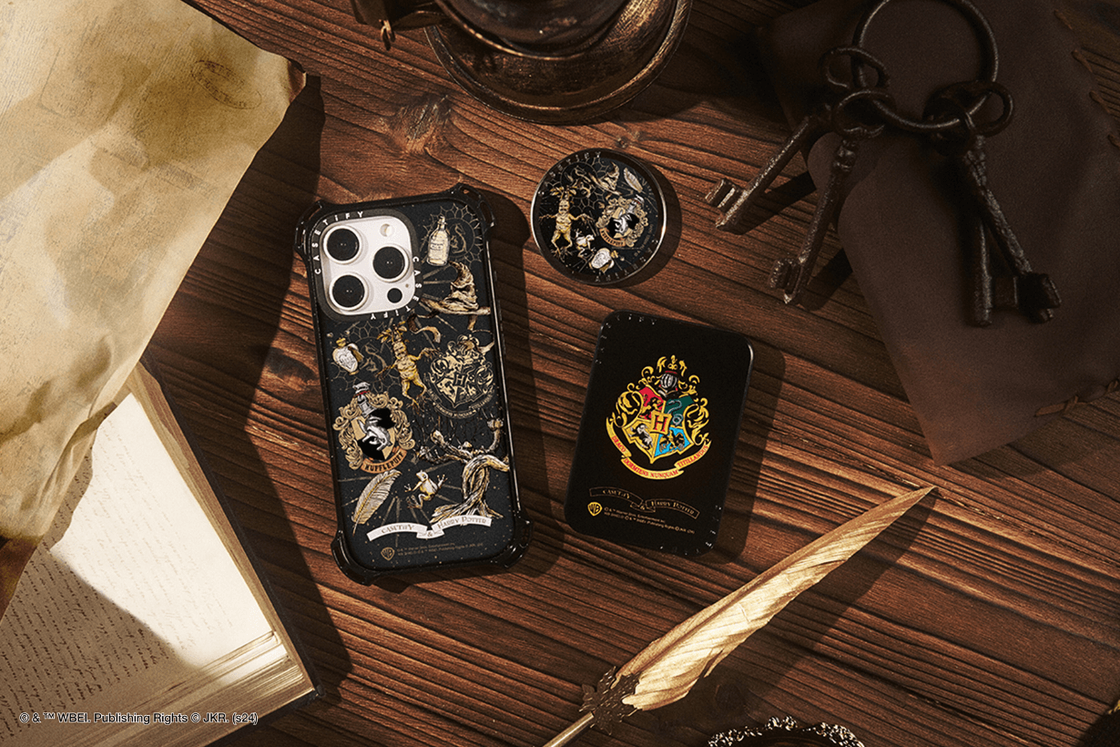 Tongkat ajaib, lilin penyegel lambang sekolah, empat kotak ponsel kampus... Seri gabungan Harry Potter X CASETiFY satu tampilan! 6 Info rilis kolaborasi Harry Potter X CASETiFY 2024