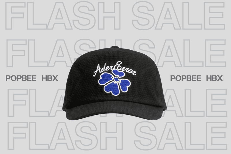 POPBEE × HBX 限量快閃 :一折入手 ADER ERROR Tever Logo Cap!