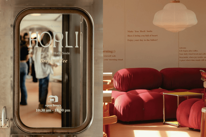 藏在火車上的麵包咖啡店:高雄可愛新地標 Horli Cafe 悄悄開始試營運了!