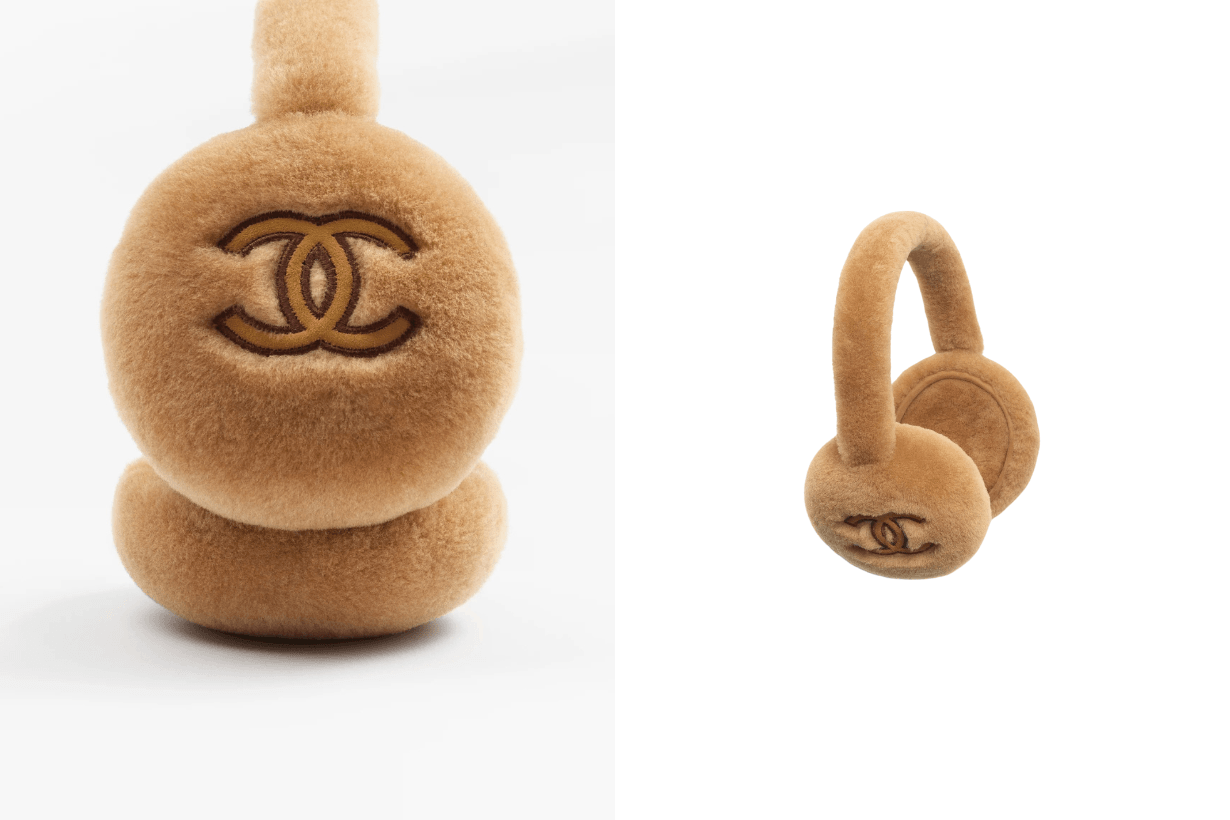 Jennie Chanel Coco Neige earmuffs