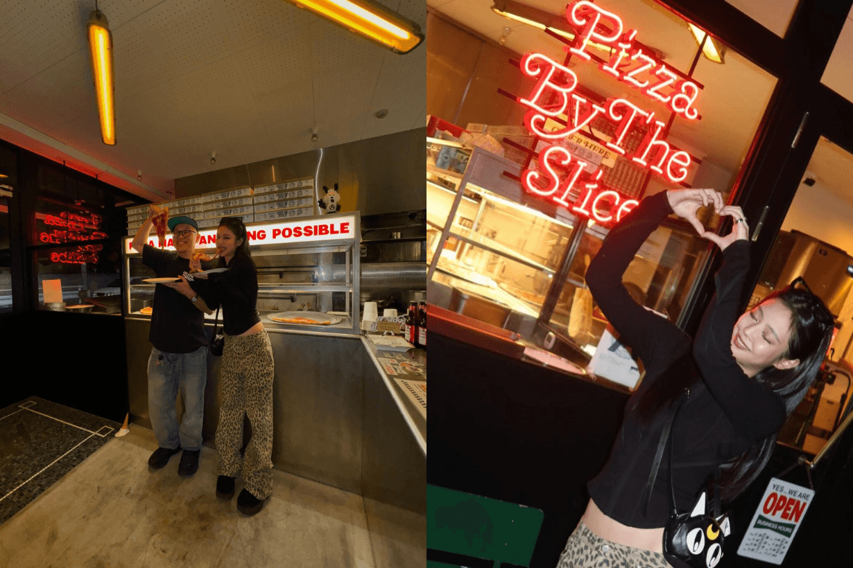 Jennie、Rose Henrys PIZZA Japan hot spot OSAKA