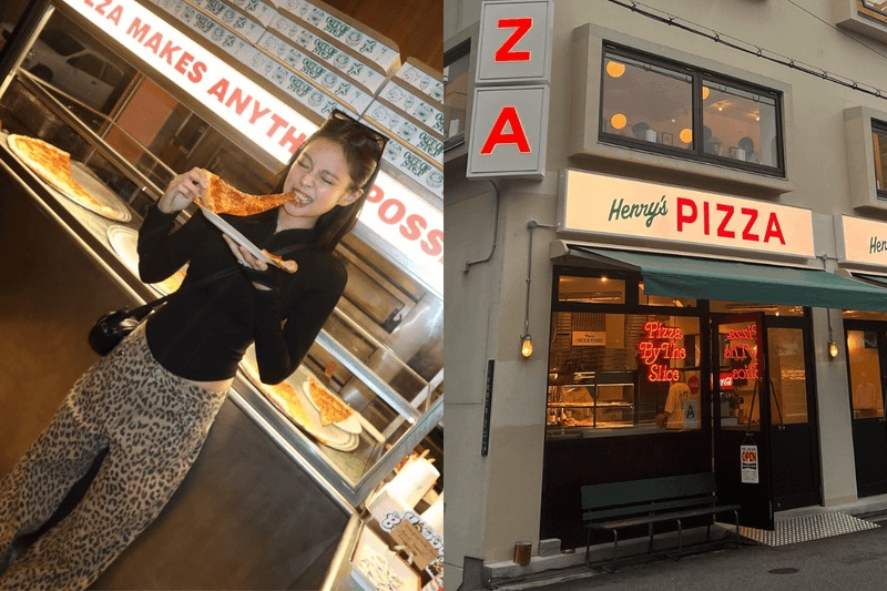 Jennie、Rose Henrys PIZZA Japan hot spot OSAKA