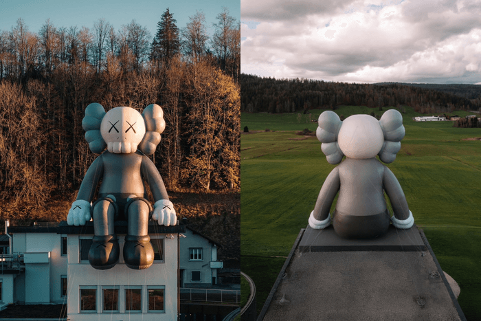 Companion 愜意的背影現身:「KAWS:HOLIDAY」下一站,風光明媚的瑞士山谷!