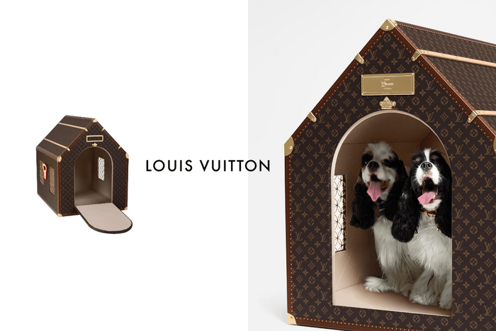 最奢華的寵物小屋:Louis Vuitton 推出這款「Kennel Trunk」,猜猜價格會是多少?