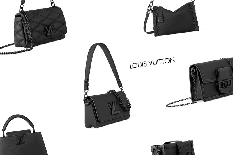 Louis Vuitton Black Out 系列手袋港台售價：酷女生會愛的 It Bag 全黑款！