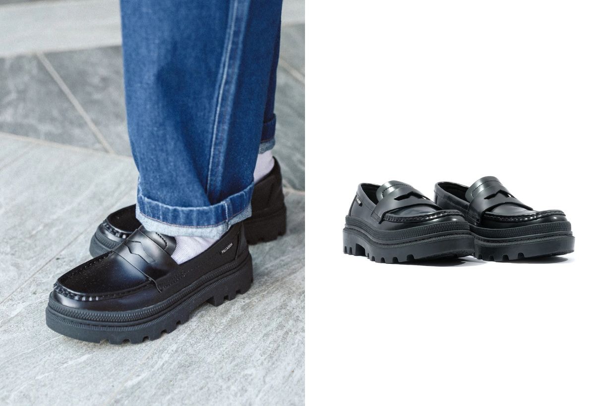 Palladium Pallatrooper MOC LOAFER threads shoe style