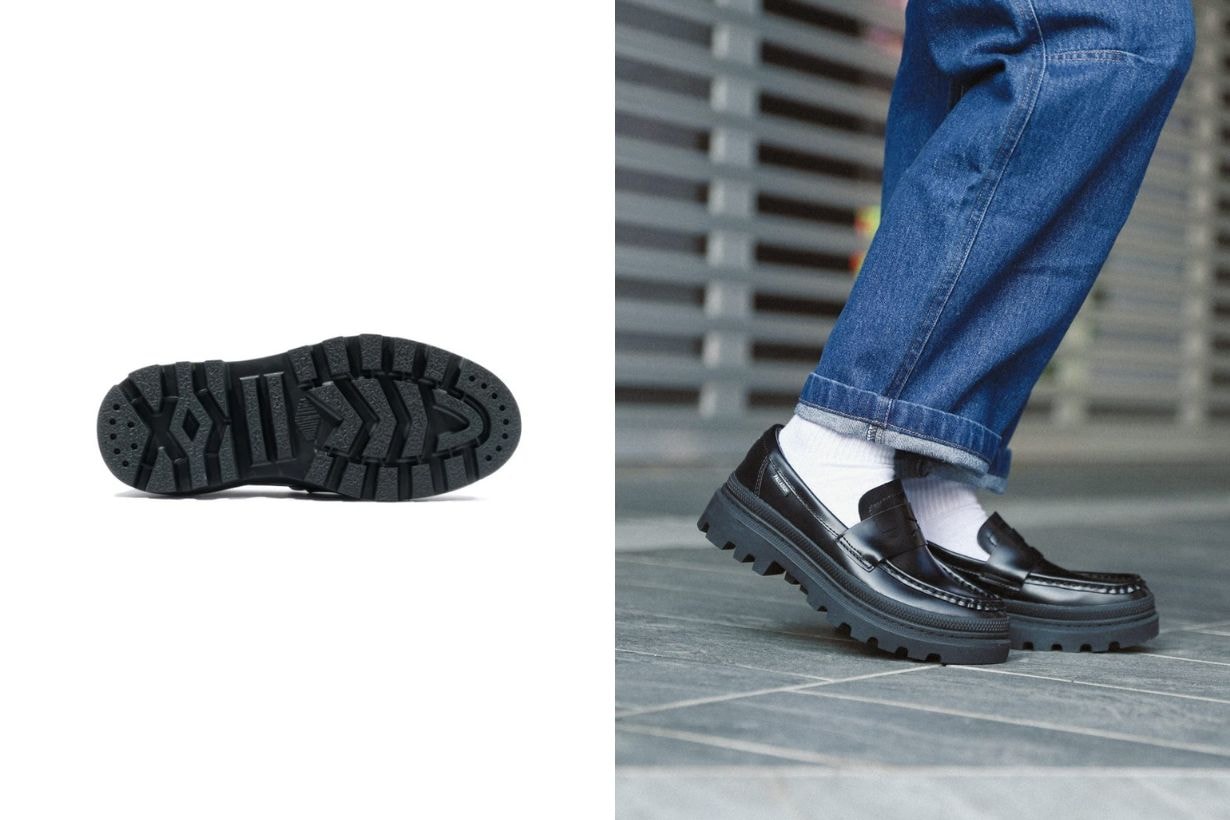 Palladium Pallatrooper MOC LOAFER threads shoe style