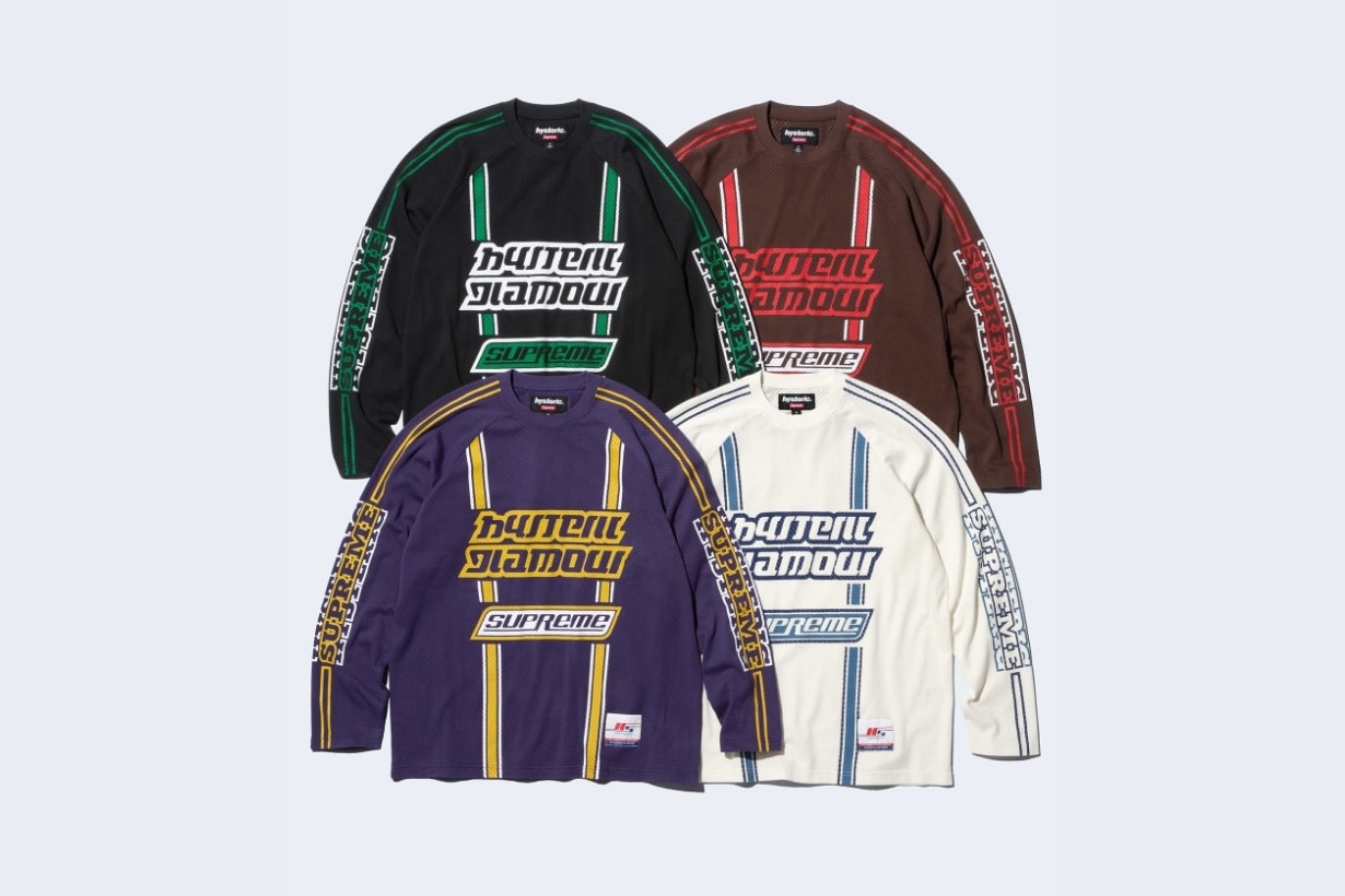 街頭風必備:Supreme 與 HYSTERIC GLAMOUR 推出合作系列,超適合運動混搭風