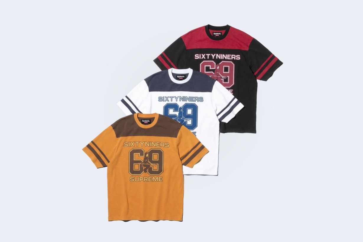 街頭風必備:Supreme 與 HYSTERIC GLAMOUR 推出合作系列,超適合運動混搭風