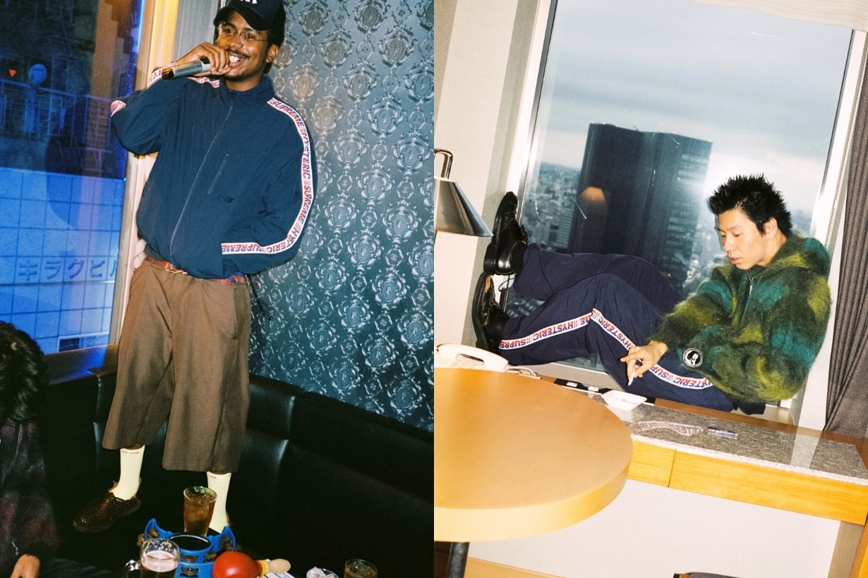 街頭風必備:Supreme 與 HYSTERIC GLAMOUR 推出合作系列,超適合運動混搭風