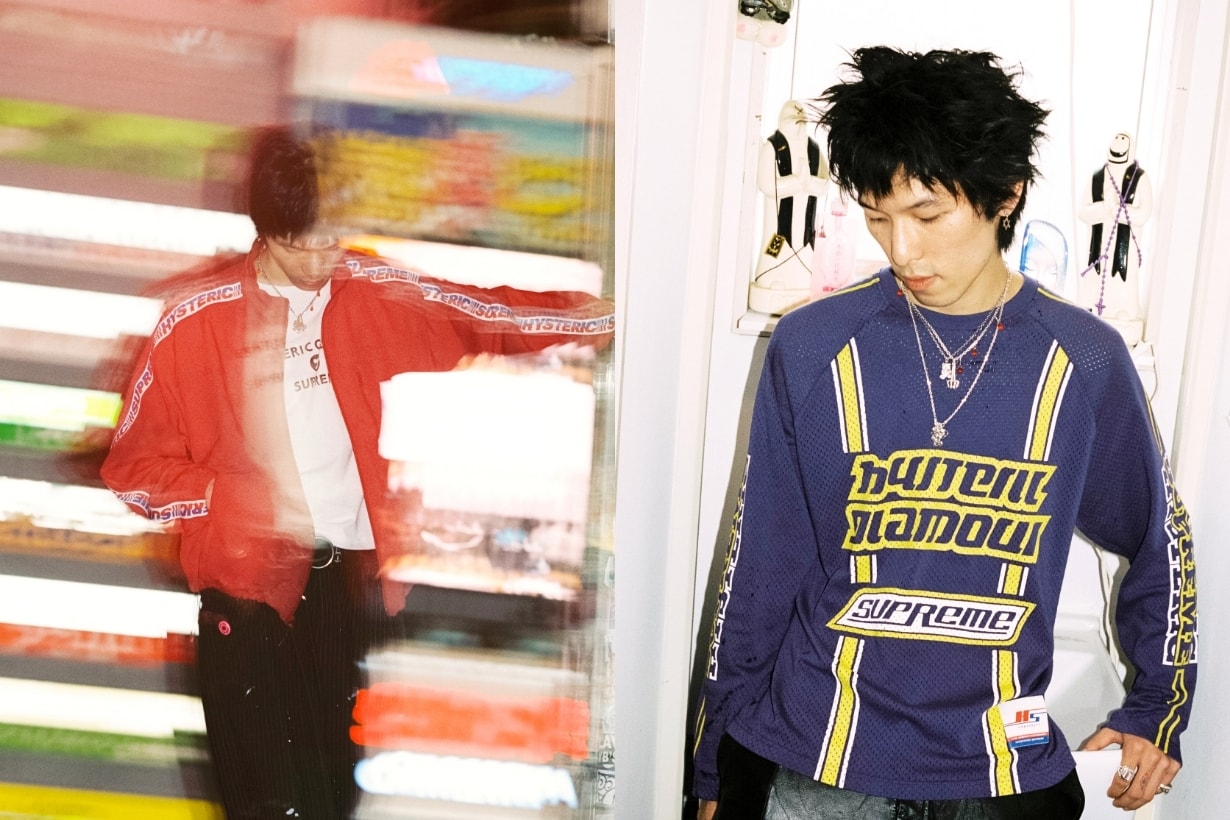 街頭風必備:Supreme 與 HYSTERIC GLAMOUR 推出合作系列,超適合運動混搭風