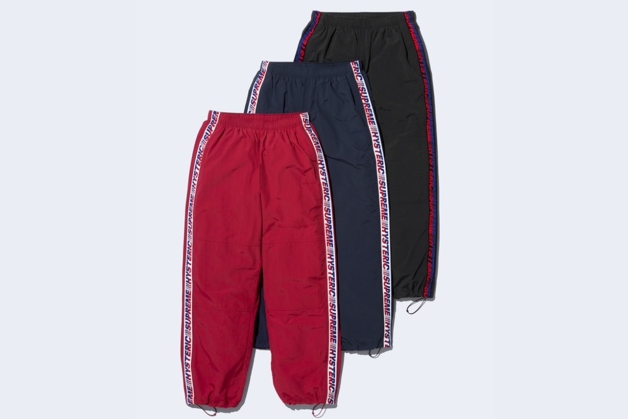街頭風必備:Supreme 與 HYSTERIC GLAMOUR 推出合作系列,超適合運動混搭風