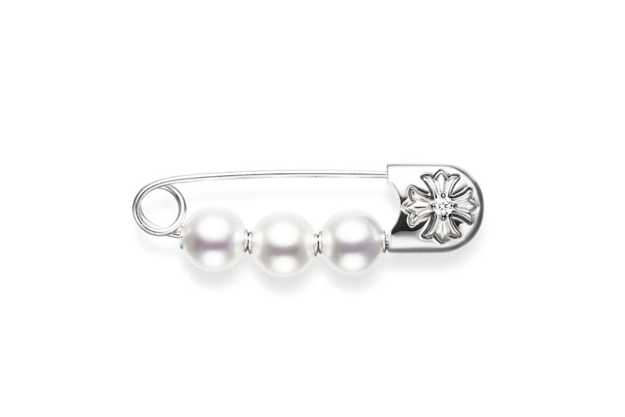 夢幻聯乘!頂級珠寶品牌 Mikimoto 與 Chrome Hearts 驚喜合作,釋出優雅及酷感並存的配飾系列
