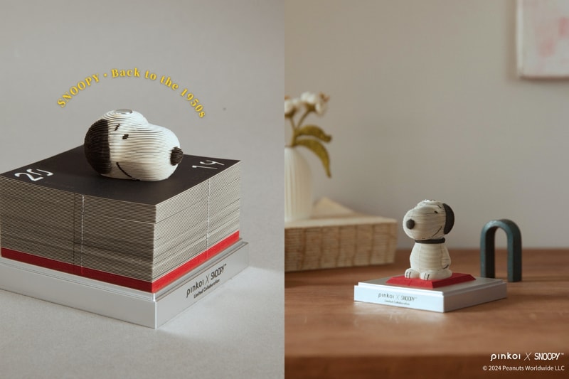 Pinkoi x Snoopy 2025 3D calendar release info