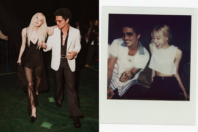Rosé 與 Bruno Mars 於 MAMA 後再上演可愛互動：合作新歌《number one girl》掀起新熱潮 