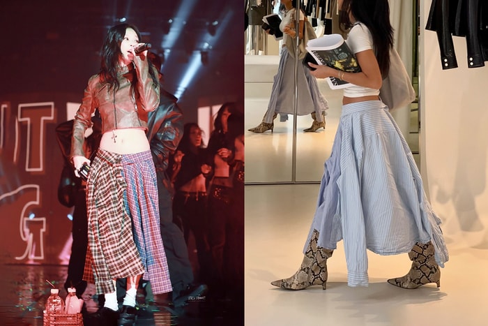 如何 DIY 將襯衫變裙子?隨性又有態度,Jennie 這一招太經典... 必須筆記!