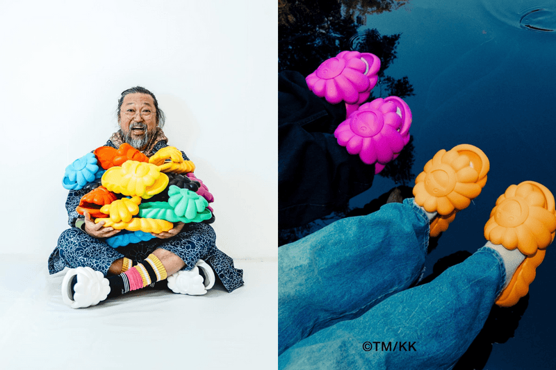 可愛小花變成柔軟拖鞋：村上隆新鞋履品牌「Ohana Hatake」一曝光就引起熱議！