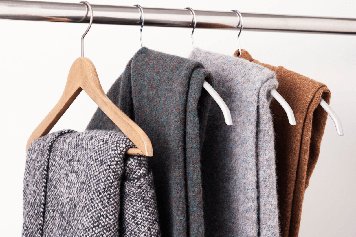 winter knitted sweater Storage tips uniqlo