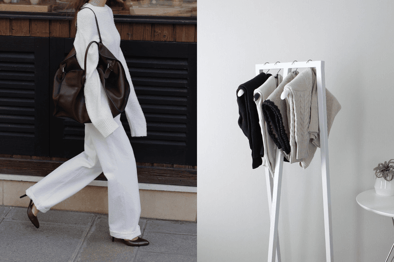 winter knitted sweater Storage tips uniqlo