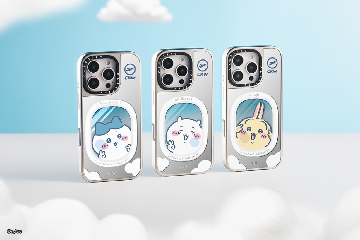 CASETiFY 和 Chiikawa 驚喜聯名推出一系列手機殼,可愛到整套系列都想要入手!