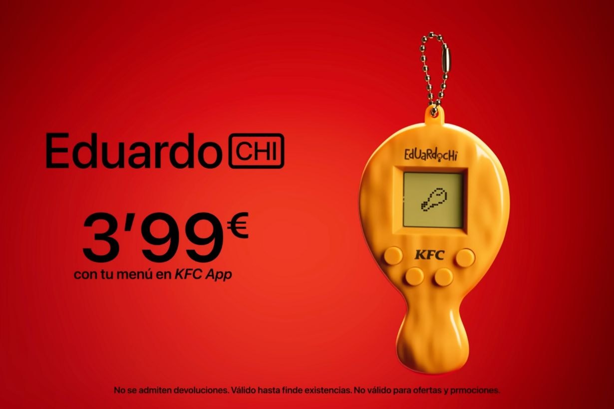 意想不到的寵物登場:西班牙 KFC 推出 Tamagotchi 電子寵物機,這次的寵物竟然是一隻炸雞腿?