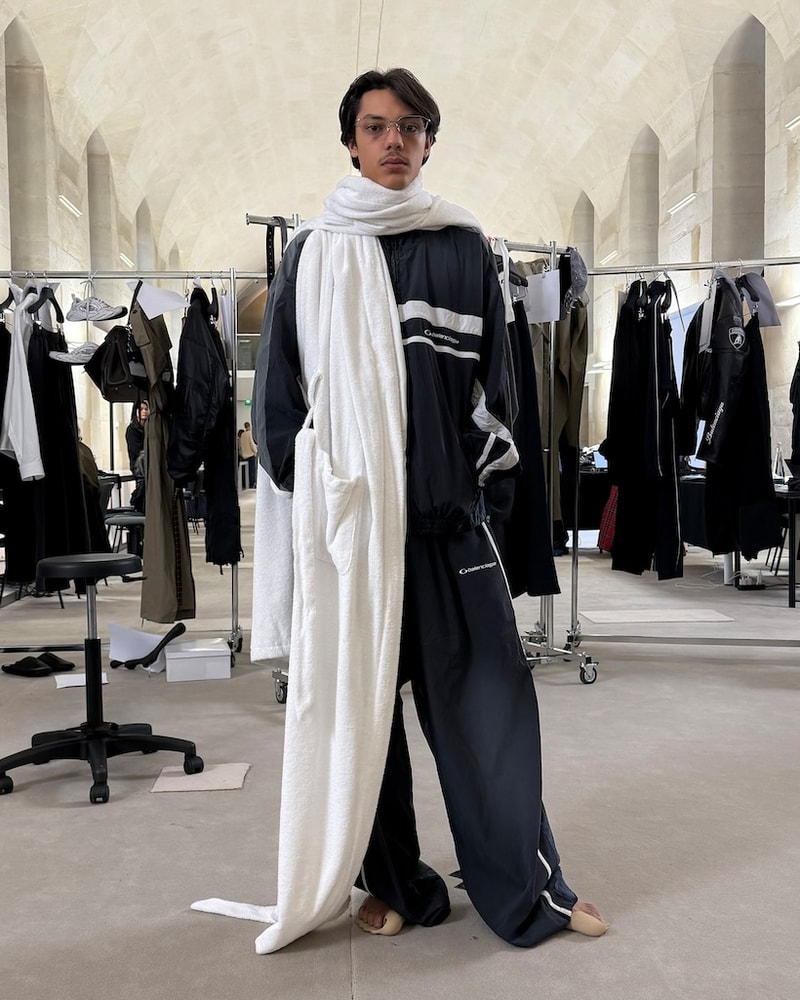 balenciaga Lamborghini scholl 2024 fall release highlight lookbook detail