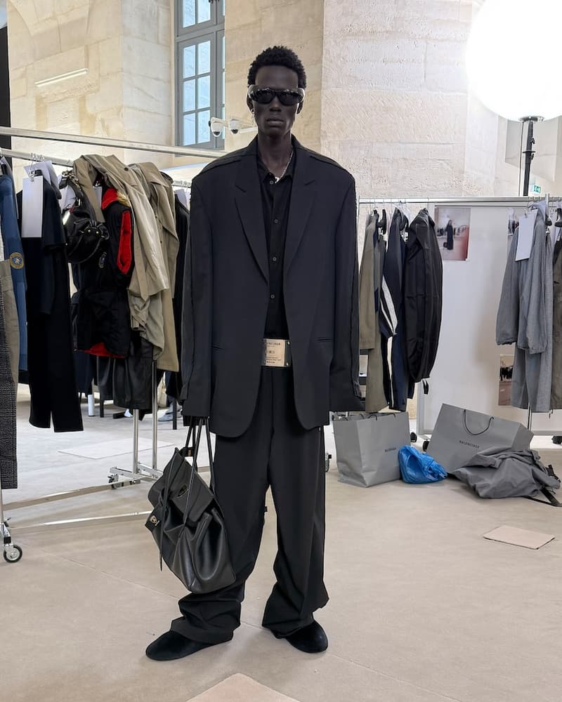 balenciaga Lamborghini scholl 2024 fall release highlight lookbook detail