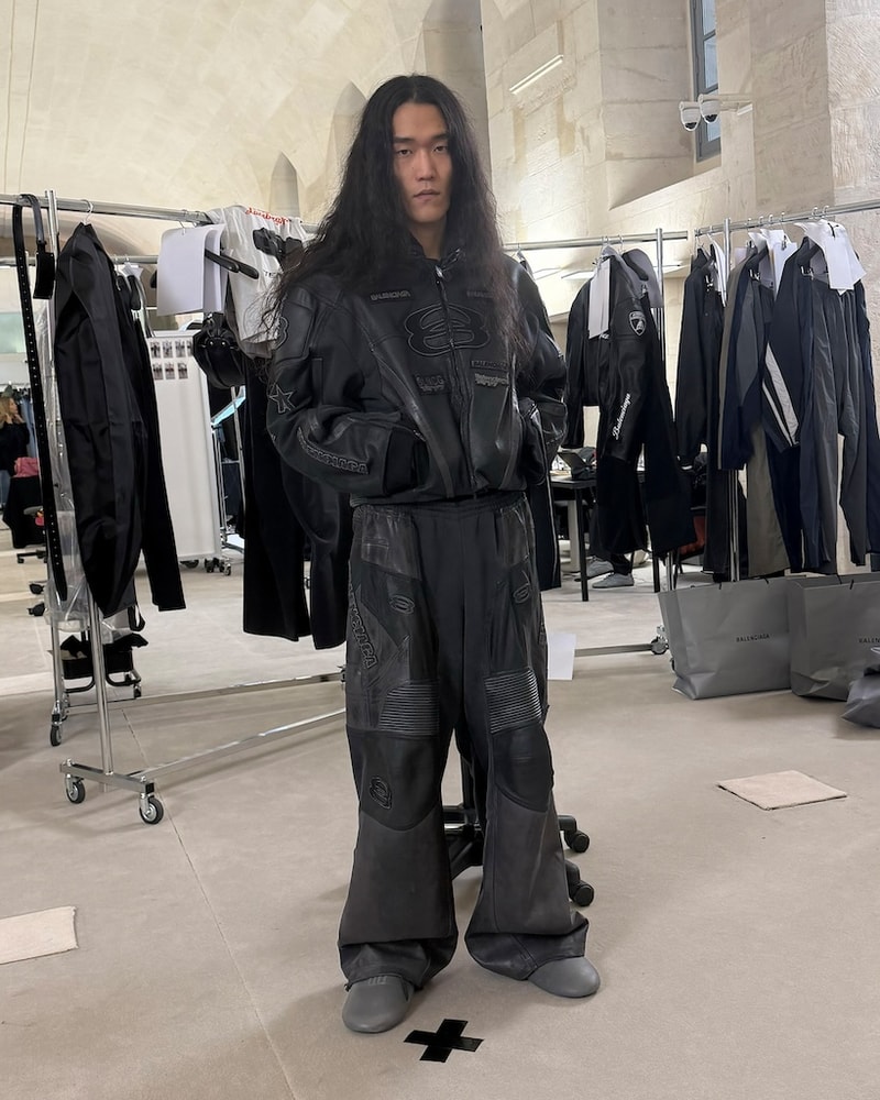 balenciaga Lamborghini scholl 2024 fall release highlight lookbook detail