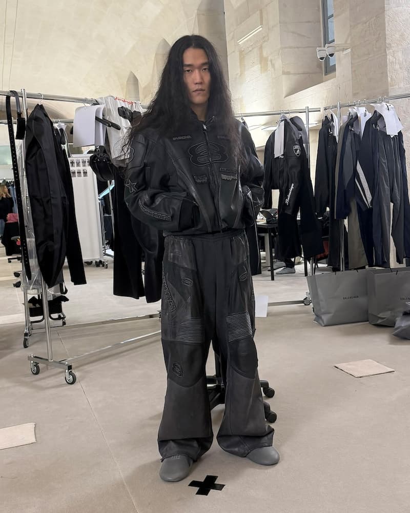 balenciaga Lamborghini scholl 2024 fall release highlight lookbook detail