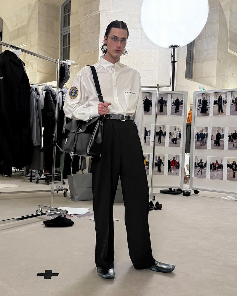 balenciaga Lamborghini scholl 2024 fall release highlight lookbook detail