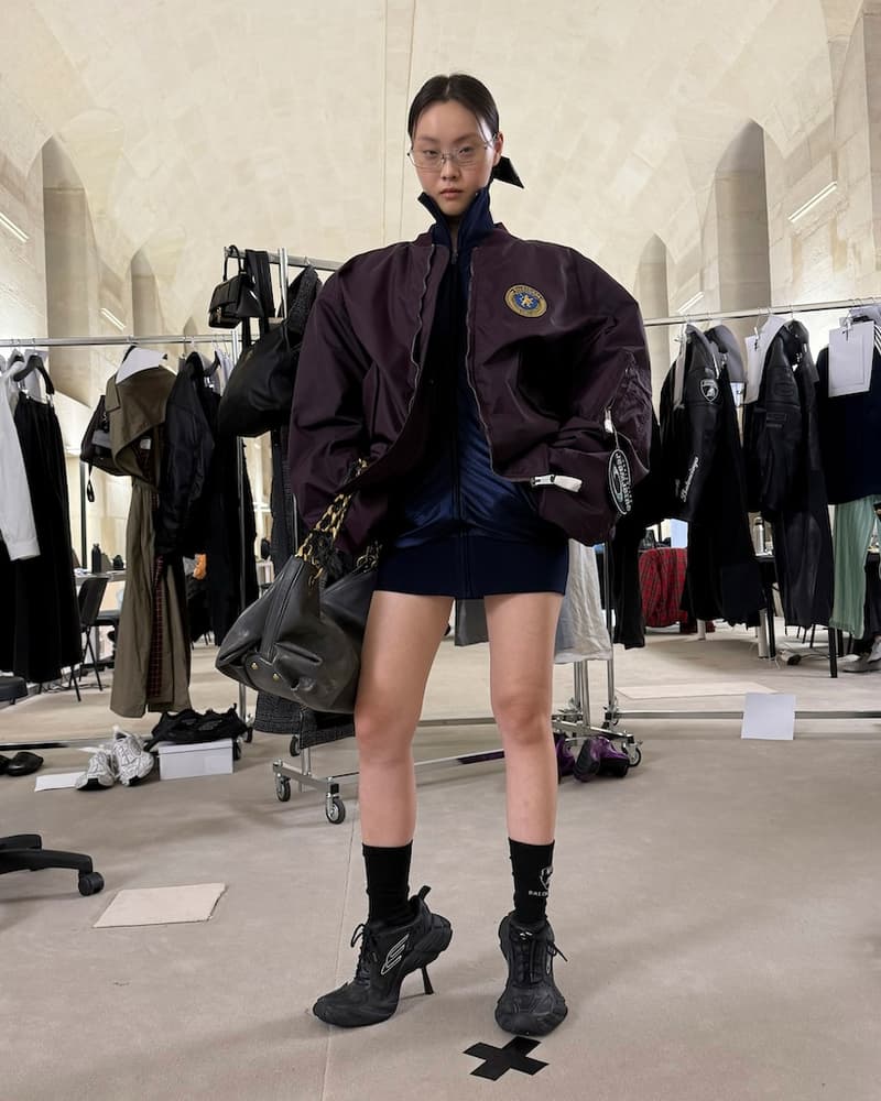 balenciaga Lamborghini scholl 2024 fall release highlight lookbook detail