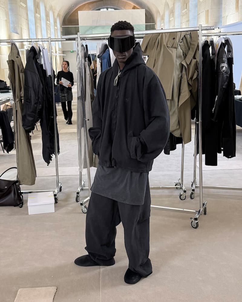 balenciaga Lamborghini scholl 2024 fall release highlight lookbook detail