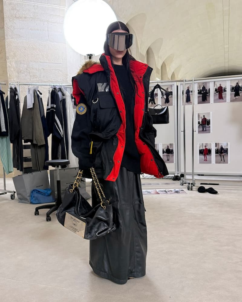 balenciaga Lamborghini scholl 2024 fall release highlight lookbook detail